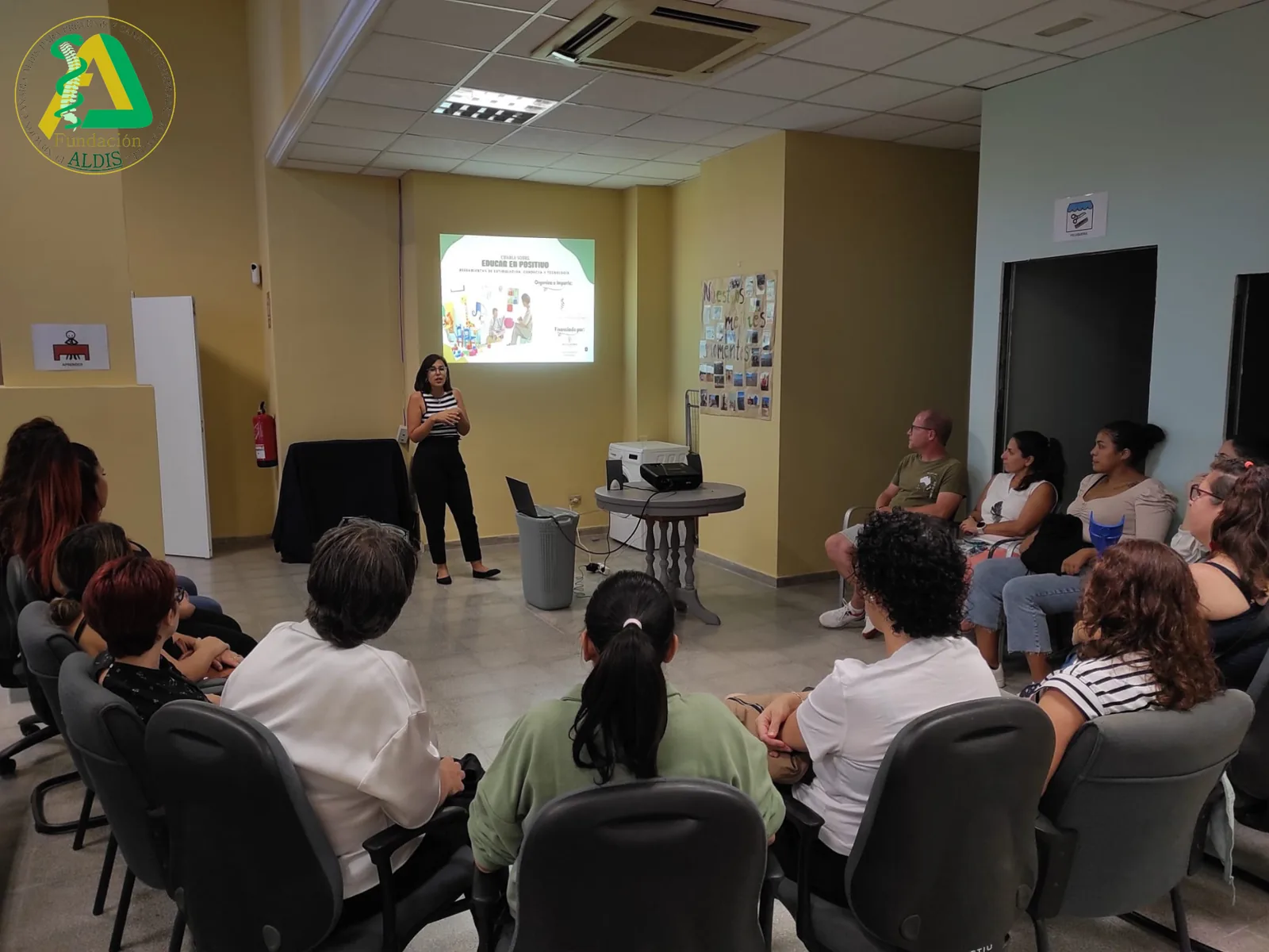 Sesión de formación para profesionales en Aldis